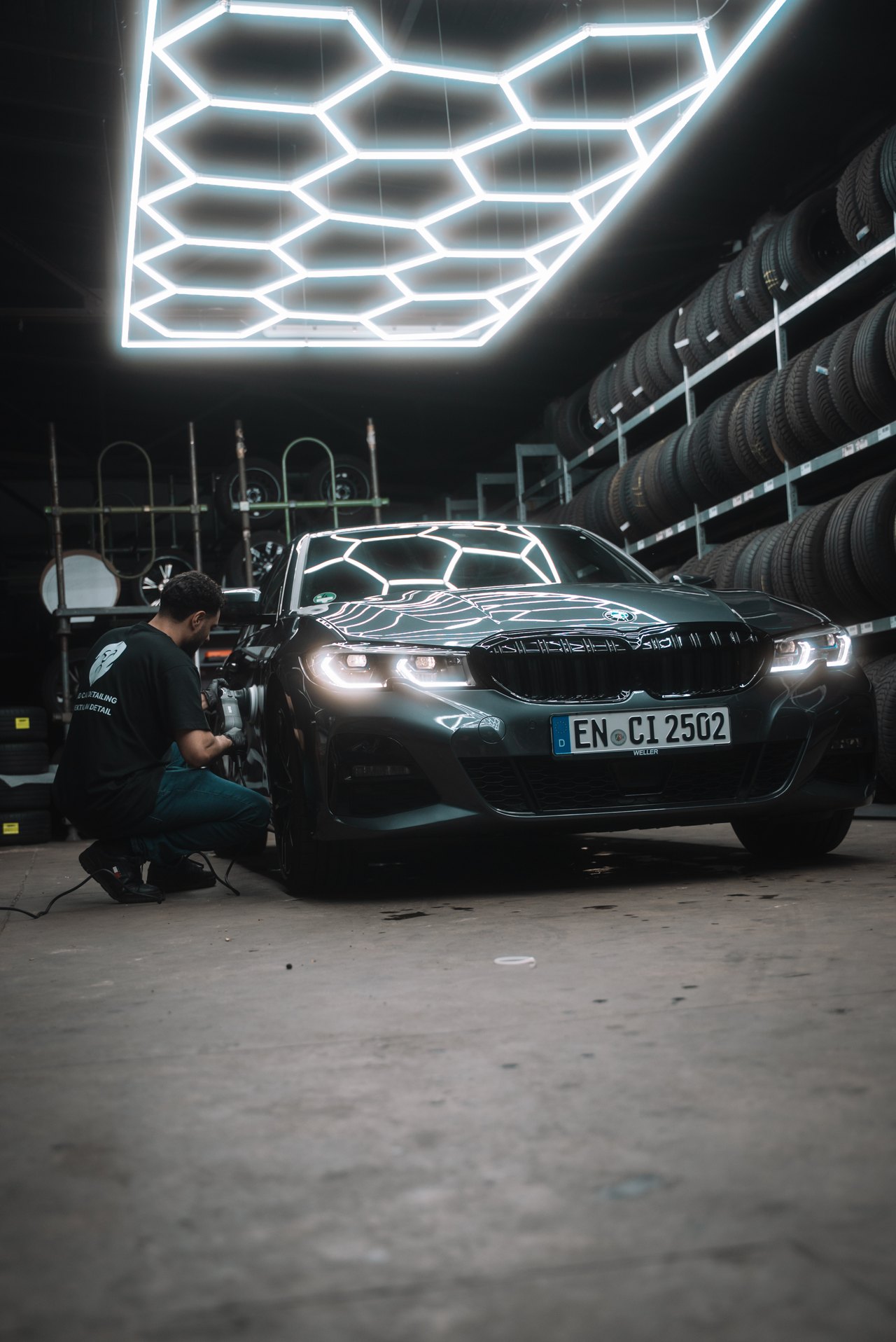 Professionelle Politur